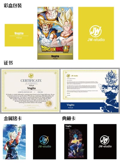 【七龍珠】JW STUDIO-雙王王座系列 王座悟吉塔 王座貝吉特6