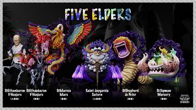 【海賊王】YZ工作室-未來島 蛋尖島 第22彈 納斯壽郎聖 人獸形態3