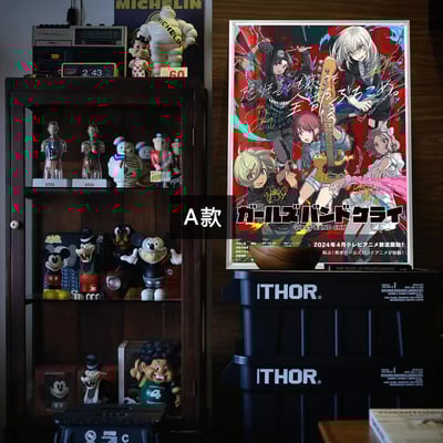 【週邊】千鳥社-哭泣少女樂團河原木桃香井芹仁菜安與昴聲優裝飾畫3