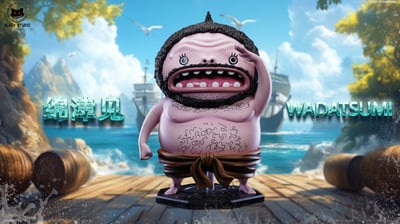 【海賊王】Black studio 小黑工作室－私人定制POP補全 魚人系列 綿津見 禿頭海怪5