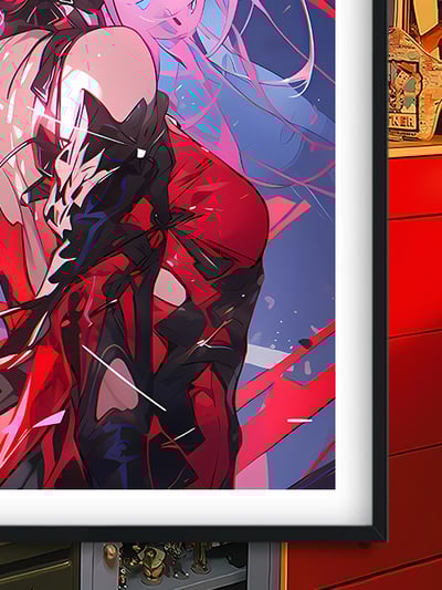 【週邊】巴洛克－罪惡王冠 楪祈 裝飾畫&冰箱貼3