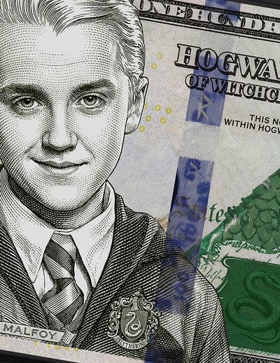 【週邊】千鳥社－《馬爾福美元》裝飾畫8