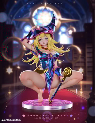 【遊戲王】Sll Studio 濕漉漉－黑魔導女孩 黑魔女1