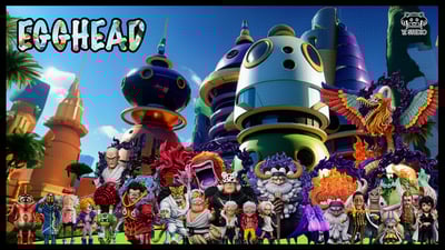 【海賊王】YZ工作室-未來島 第21彈 五老星 薩坦聖 牛鬼形態5