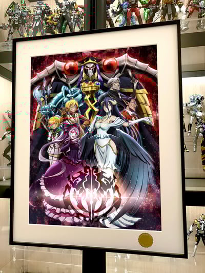 【週邊】星空工作室－OVERLORD 骨王 裝飾畫2