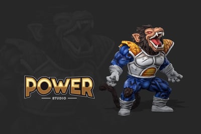 【七龍珠】Power studio-貝吉塔巨猿1