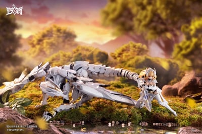 【正版授權】塑靈模玩-白晝流星 拼裝模型1