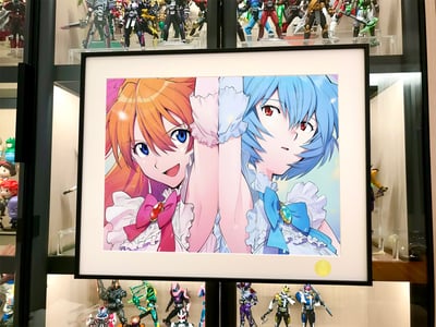 【週邊】星空工作室－紅藍EVA 裝飾畫2