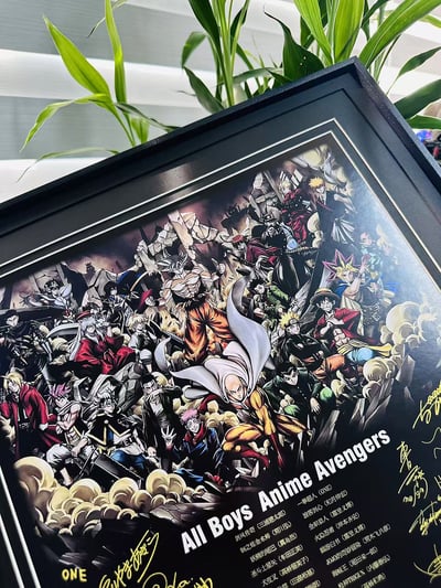 【週邊】千鳥社-海賊王路飛龍珠火影eva鋼彈遊戲王裝飾畫2