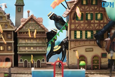 【宮崎駿】OPM-Studio-桌面小場景系列 006 蘇菲與哈爾空中漫步5