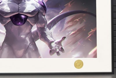 【週邊】H2工作室-弗利薩大王 七龍珠弗利沙悟空裝飾畫5