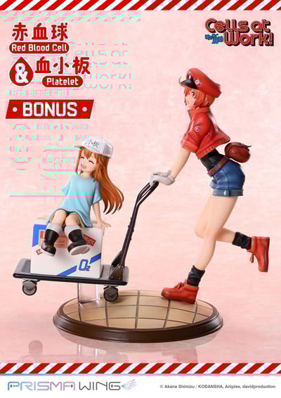 【正版授權】Prisma Wing－TV動畫 工作細胞 紅血球＆血小板 26cm23