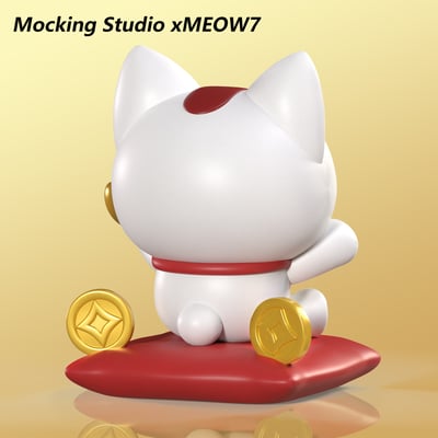 【膽大黨】主意玩家-烏薩奇x高速婆婆 招財貓3