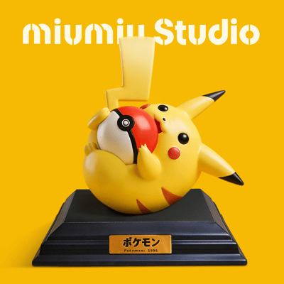【寶可夢】miumiu Studio 夢幻工作室－皮神30年 第二彈 懷舊掌機形象1