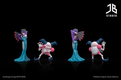 【寶可夢】精寶工作室 JB Studio－人物系列 魔法女王 娜姿＆魔牆人偶2