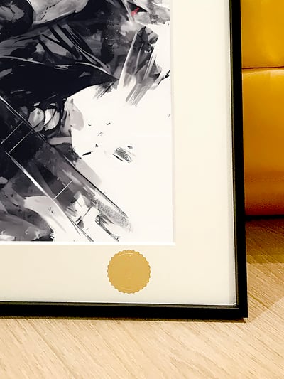 【週邊】星空工作室－火影忍者 水墨火影系列 裝飾畫5