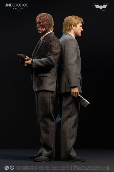 【正版授權】JND STUDIOS-蝙蝠俠黑闇騎士 雙面人 哈維丹特3