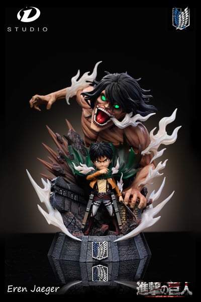 【進擊的巨人】D-STUDIO-九大巨人系列 進擊的巨人 第一彈 艾倫1