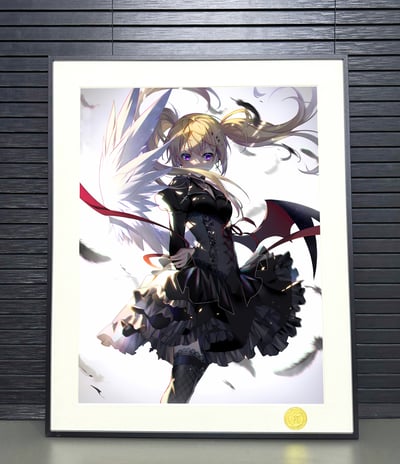 【週邊】H2工作室-月詠歌唄 守護甜心日奈森亞夢月詠幾鬥裝飾畫2