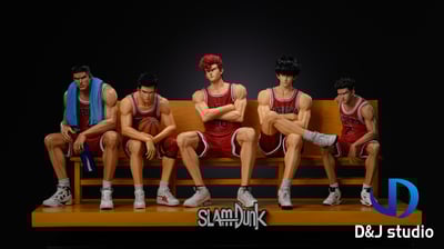 【灌籃高手】模玩殿堂-湘北坐姿五虎2.02