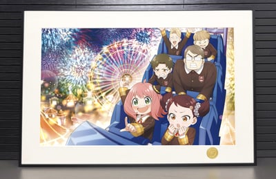 【週邊】H2工作室－SPY×FAMILY 遊樂園學院組 裝飾畫2