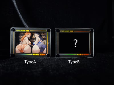 【週邊】泥棒貓工作室-Card Collection 暮色酒館系列 第二彈 娜美&羅賓 立體卡磚7