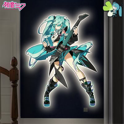 【週邊】阿喵畫社-絕唱初音燈帶畫9