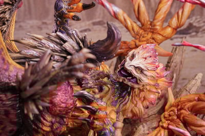 【魔物獵人】龍之邊境工作室DragonFrontierStudio－殲世滅盡龍 VS 天地煌啼龍3