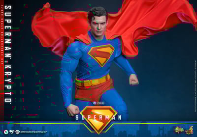 【正版授權】HOTTOYS-MMS812 新版電影 超人 超人&小氪套裝 可動9