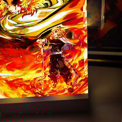 【週邊】阿喵畫社-赴死之志 炎之呼吸 炎柱4