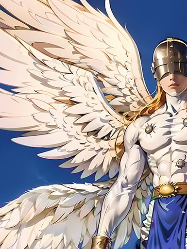 【週邊】巴洛克－數碼寶貝 天使獸 裝飾畫&冰箱貼3