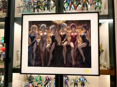 【週邊】星空工作室－崩壞：星穹鐵道 崩壞酒吧 裝飾畫2