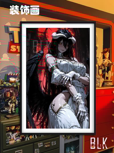 【週邊】巴洛克－白衣雅兒貝德 裝飾畫1