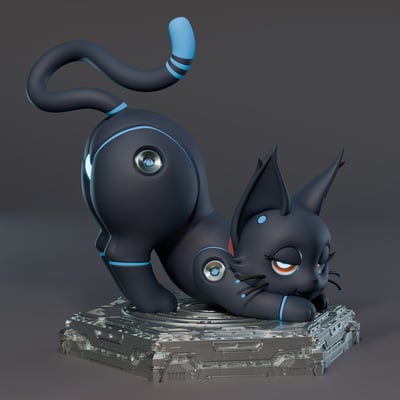 【Hi-Fi Rush】靈魔工作室-機器貓8083