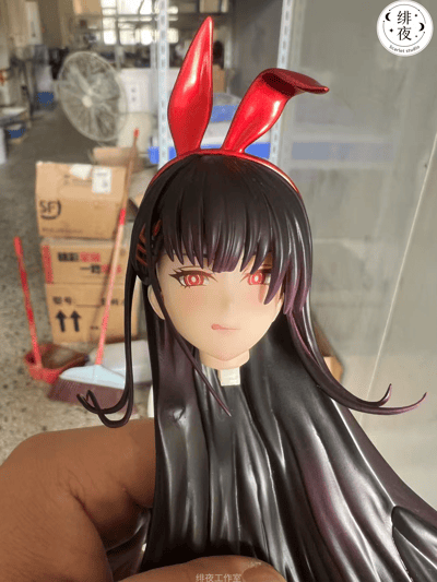 【蔚藍檔案】緋夜工作室－兔女郎莉音5