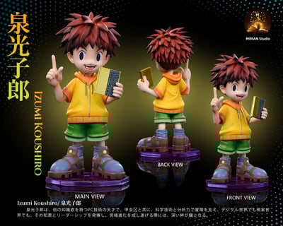 【數碼寶貝】迷漫MIMAN Studio-主角團數碼世界圖鑑人物共鳴 第六彈 光子郎甲蟲獸2