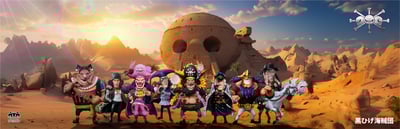 【海賊王】YZ工作室-黑鬍子海賊團 第八彈 8號船船長 酒鬼 巴斯克‧喬特4