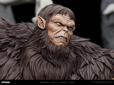 【進擊的巨人】CHIKARA STUDIO-天地之戰-衝擊（獸巨VS鎧巨）3