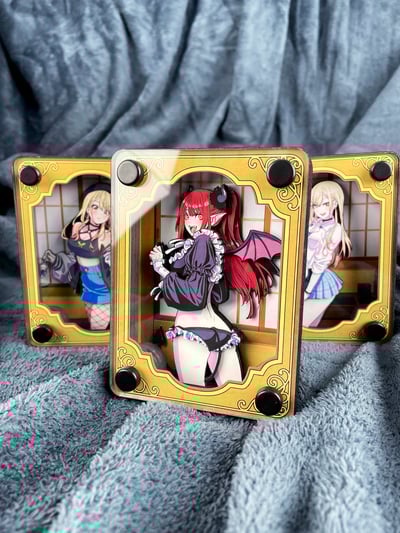 【週邊】萌萌匠-更衣人偶墜入愛河 喜多川海夢3D立體方磚擺台裝飾畫6