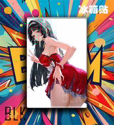 【週邊】巴洛克－ 絕區零 回眸耀嘉音 裝飾畫＆冰箱貼5