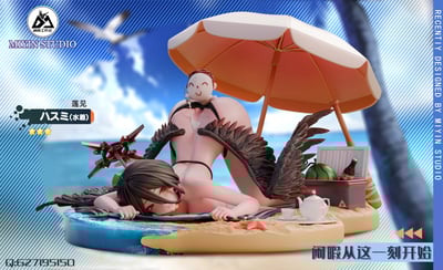 【蔚藍檔案】迷因工作室-水著蓮見1