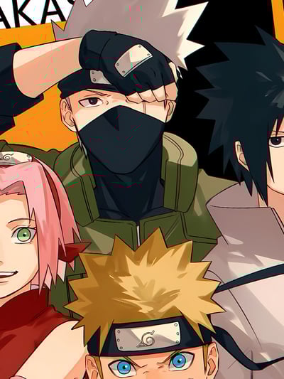 【週邊】星空工作室－火影忍者 Team 7 裝飾畫4