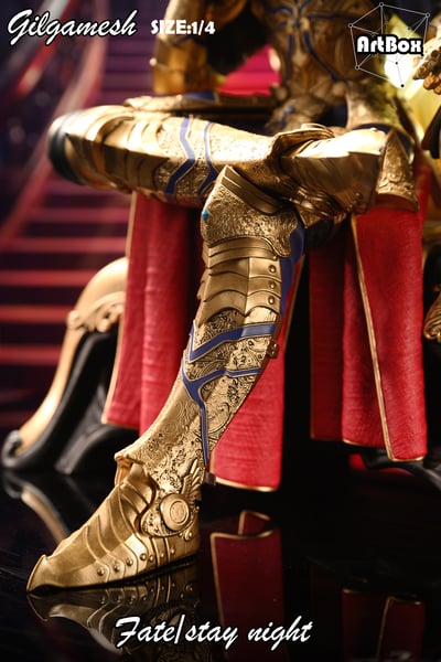 【Fate】Artbox studio-巴比倫重鎧 第二彈 王之寶座 金閃閃7