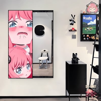 【週邊】阿喵畫社-阿妮亞全身推拉鏡4