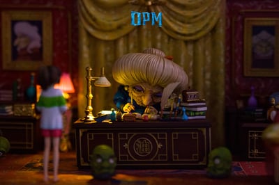 【宮崎駿】OPM-Studio-宮崎駿桌面場景系列 006 千與千尋 湯婆婆的房間2