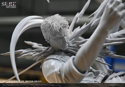 【進擊的巨人】Sure studio－SSS巨人對戰系列 兵長 vs 萊納5