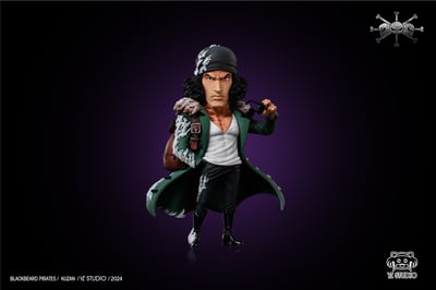 【海賊王】YZ工作室-新世界黑鬍子海賊團 第六彈 10號船船長 青稚 庫贊1