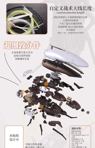 【正版授權】蘿播動漫-粵式重型多功能通勤載具 超大蠊 大蟑螂7