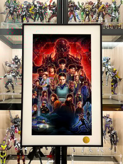 【週邊】星空工作室－怪奇物語 Stranger Things 裝飾畫2