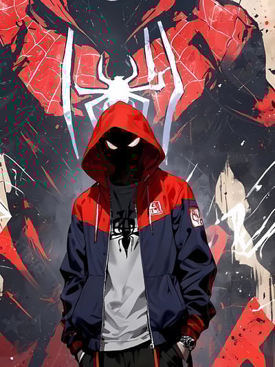 【週邊】星空工作室－街頭蜘蛛侠 裝飾畫3